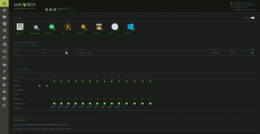 active-streams on dashboard.png