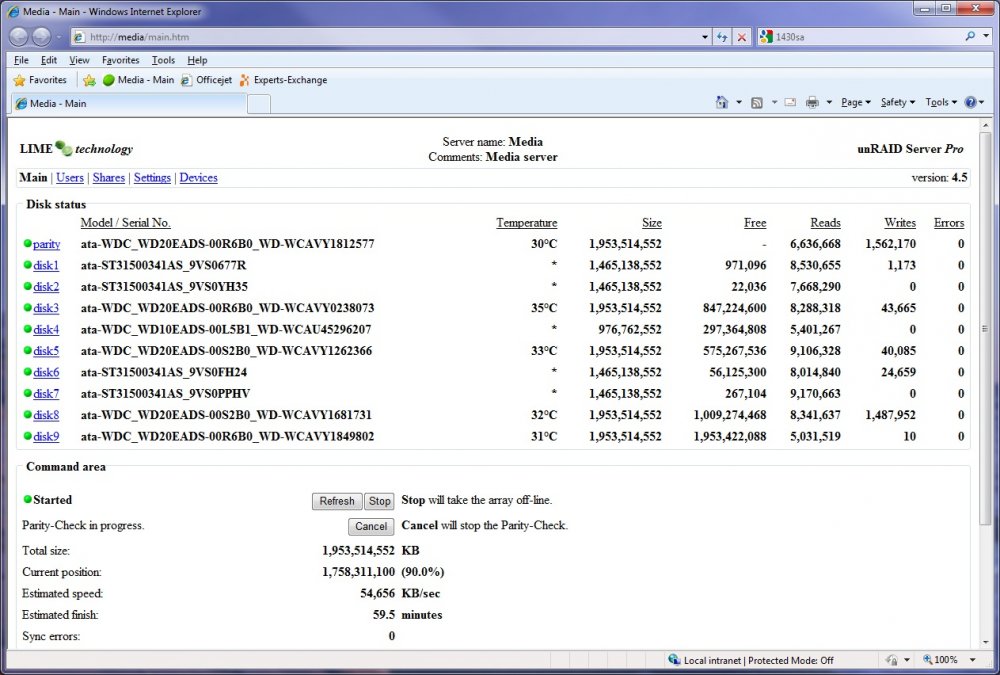 UnRAID Parity Check 30 Mar 2010.jpg