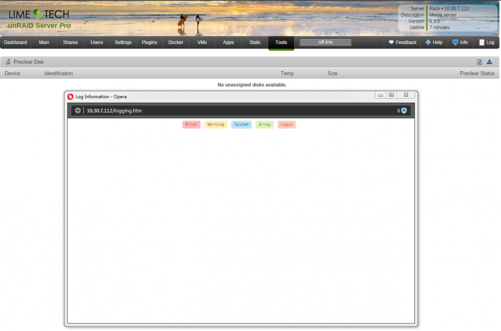 preclear 26 (preclear plugin & log).PNG