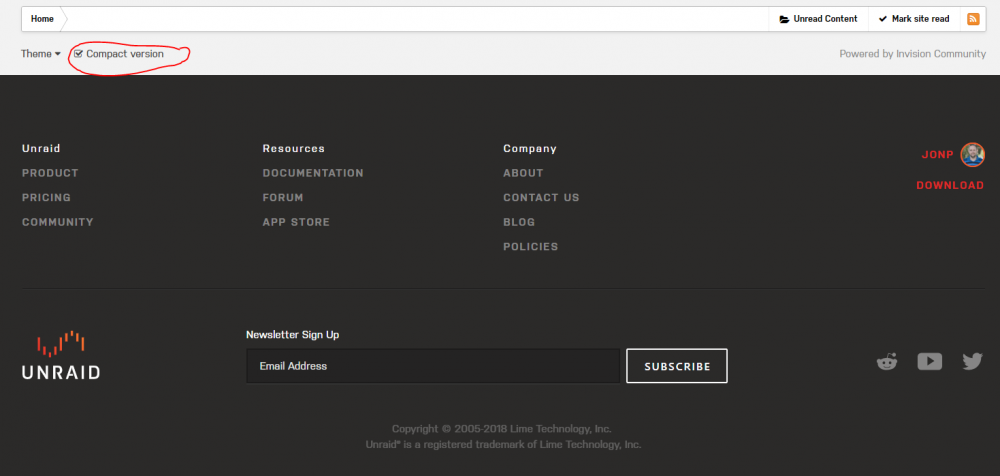 how to enable compact view.PNG