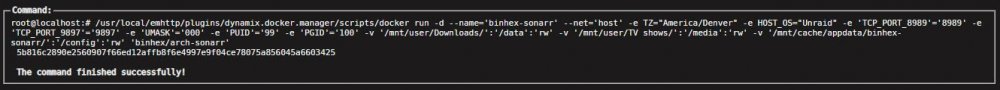 Sonarr going to Host.jpg