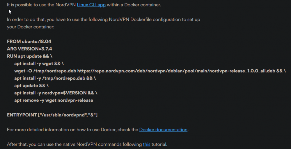 305439354_2021-04-2408_16_16-HowtobuildtheNordVPNDockerimage__NordVPNSupport.thumb.png.e77a708d1900f82a2d5d6be48cc9f2a4.png