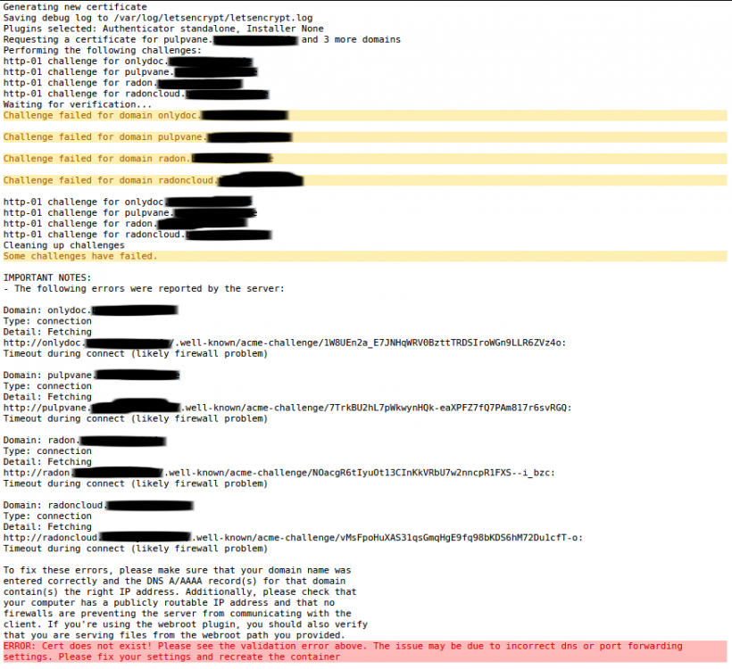 swag certificate generation fail.PNG