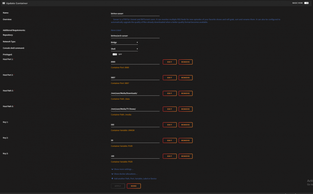 Sonnarr settings.PNG