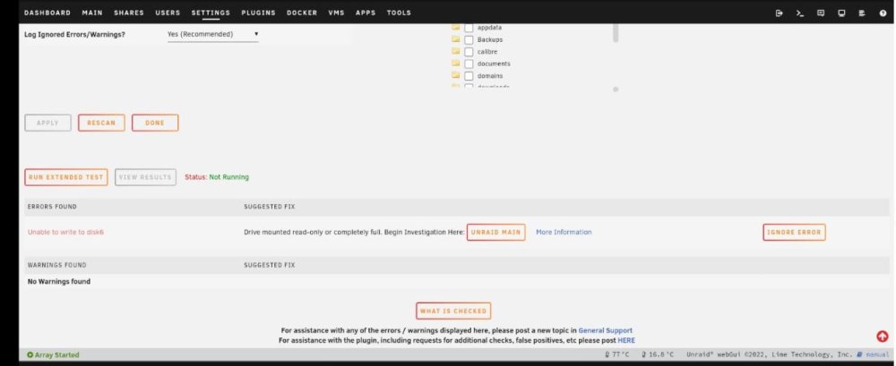 ERROR UNABLE TO WRIKE DISK6.jpg