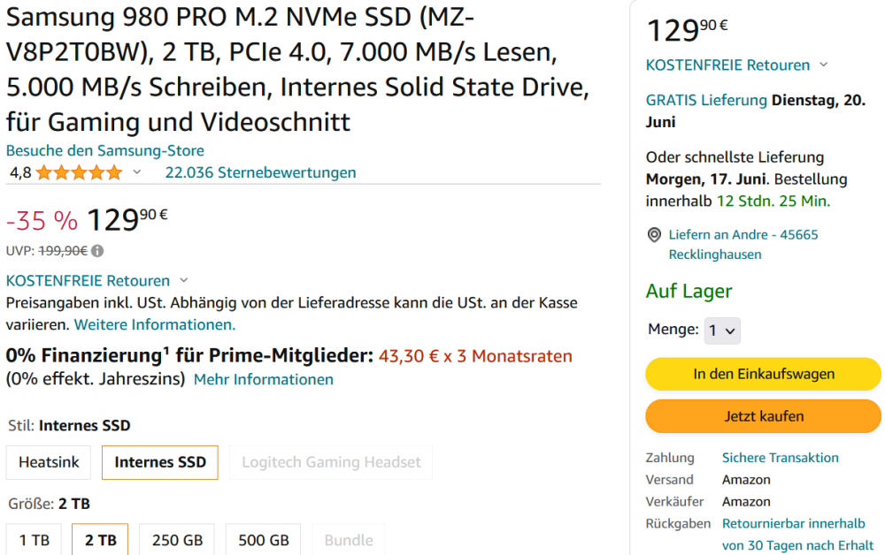 980pro22023-06-16 11_35_37-Samsung 980 PRO M.2 NVMe SSD , 2 TB, PCIe 4.0, 7.000 MB_s Lesen, 5.000 MB_s Schr.png