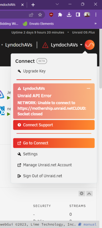 UnRaid API Connection Error.png