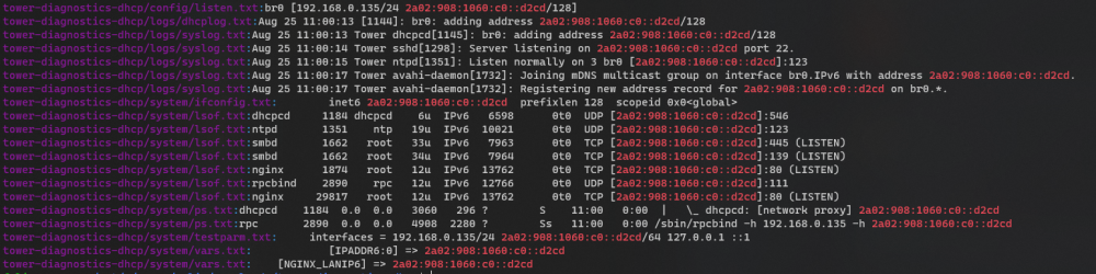 grep for the ip