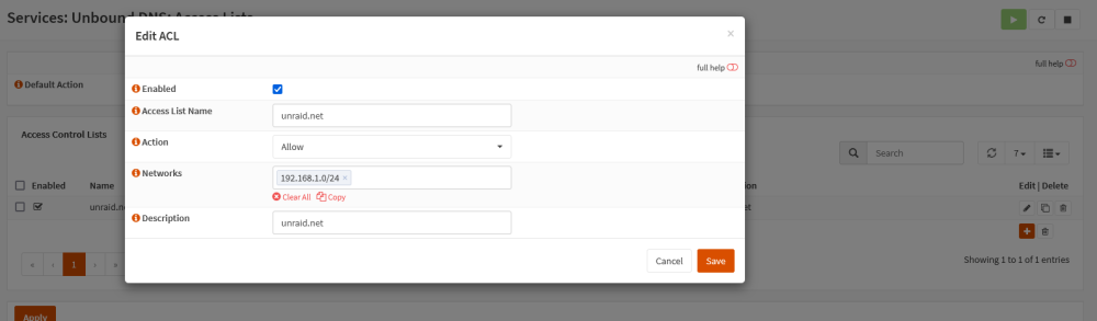 Services -Unbound DNS - Access Lists.png