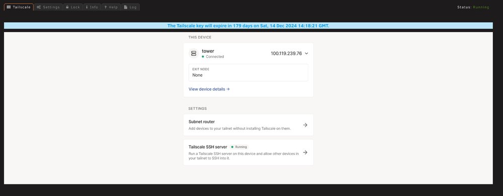 tailscale ssh running.jpg