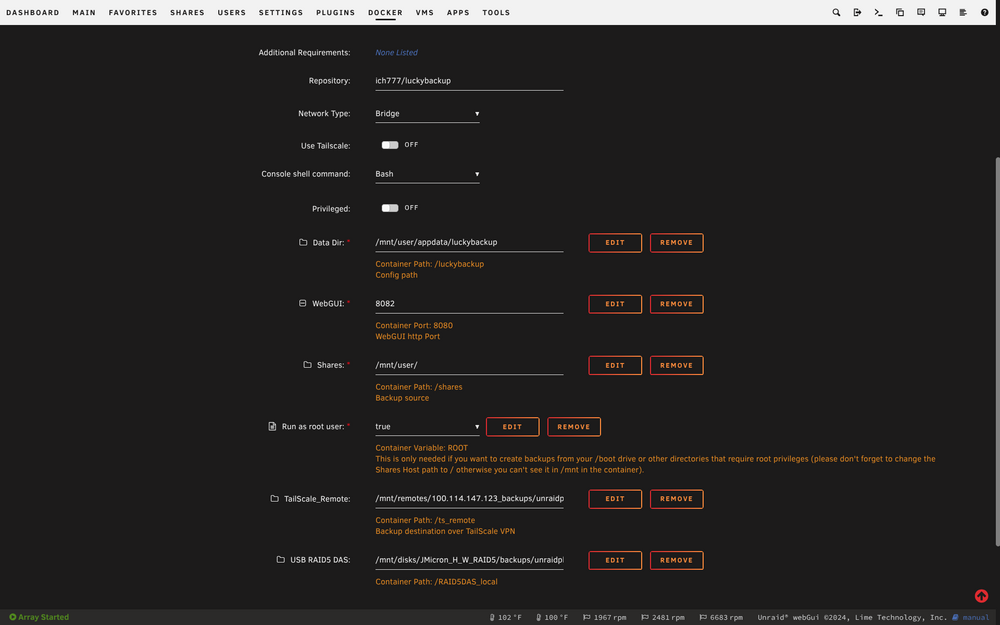 luckybackup configuration.png
