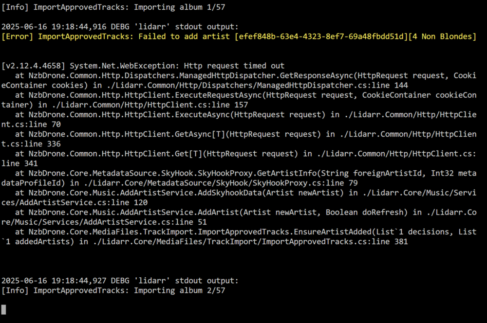 lidarr Docker Log.png