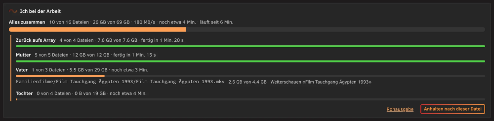Jack Streamer bei der Arbeit