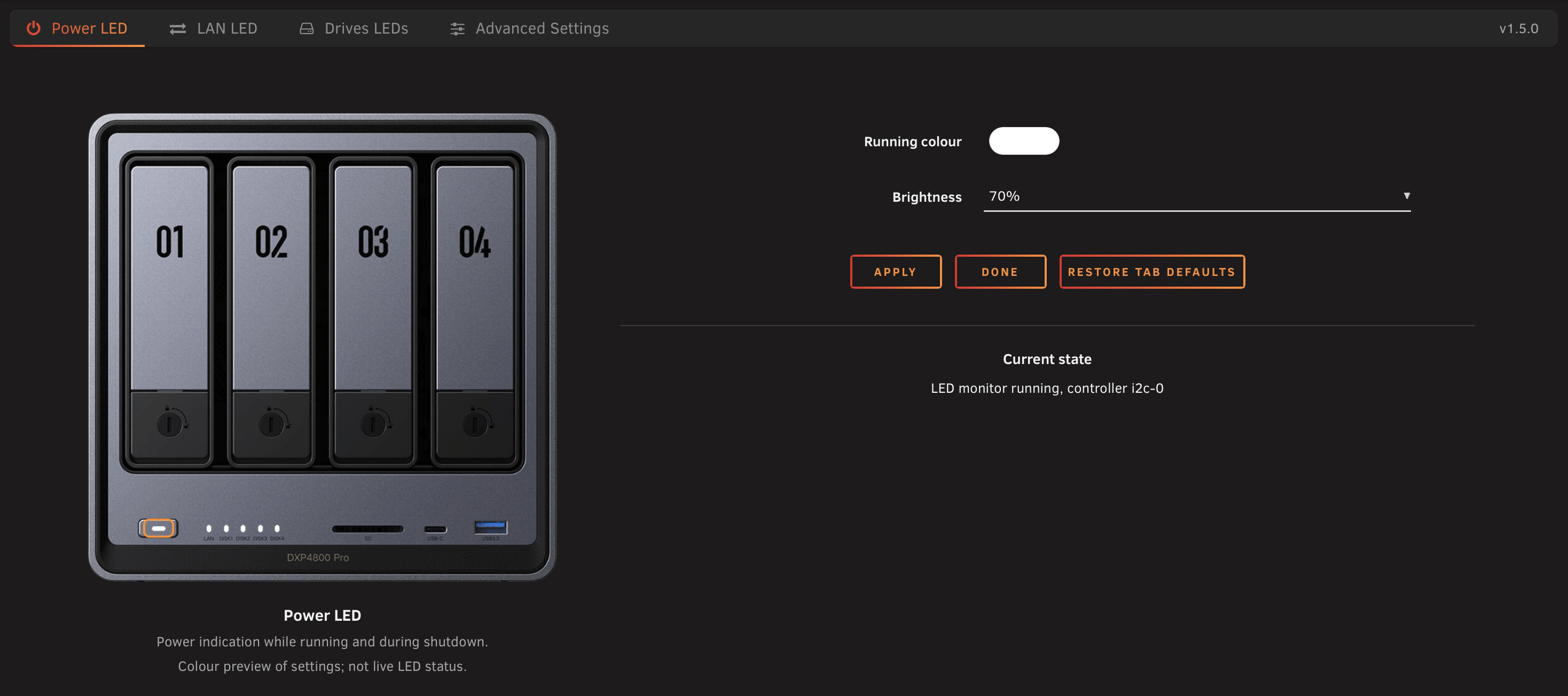 [Plugin] UGREEN DXP4800 Pro LEDs - Plugin System - Unraid